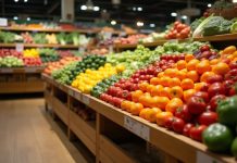 Comment choisir le bon matériau pour un présentoir de fruits et légumes dans un magasin bio ?
