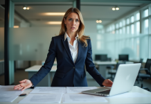 Pratiques commerciales : 4 exemples d’abus à éviter ! Femme d'affaires préoccupée face à des papiers confus