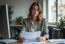 Congés payés et démission : mes droits en France expliqués en détail Femme d affaires au bureau à Paris en tenue professionnelle